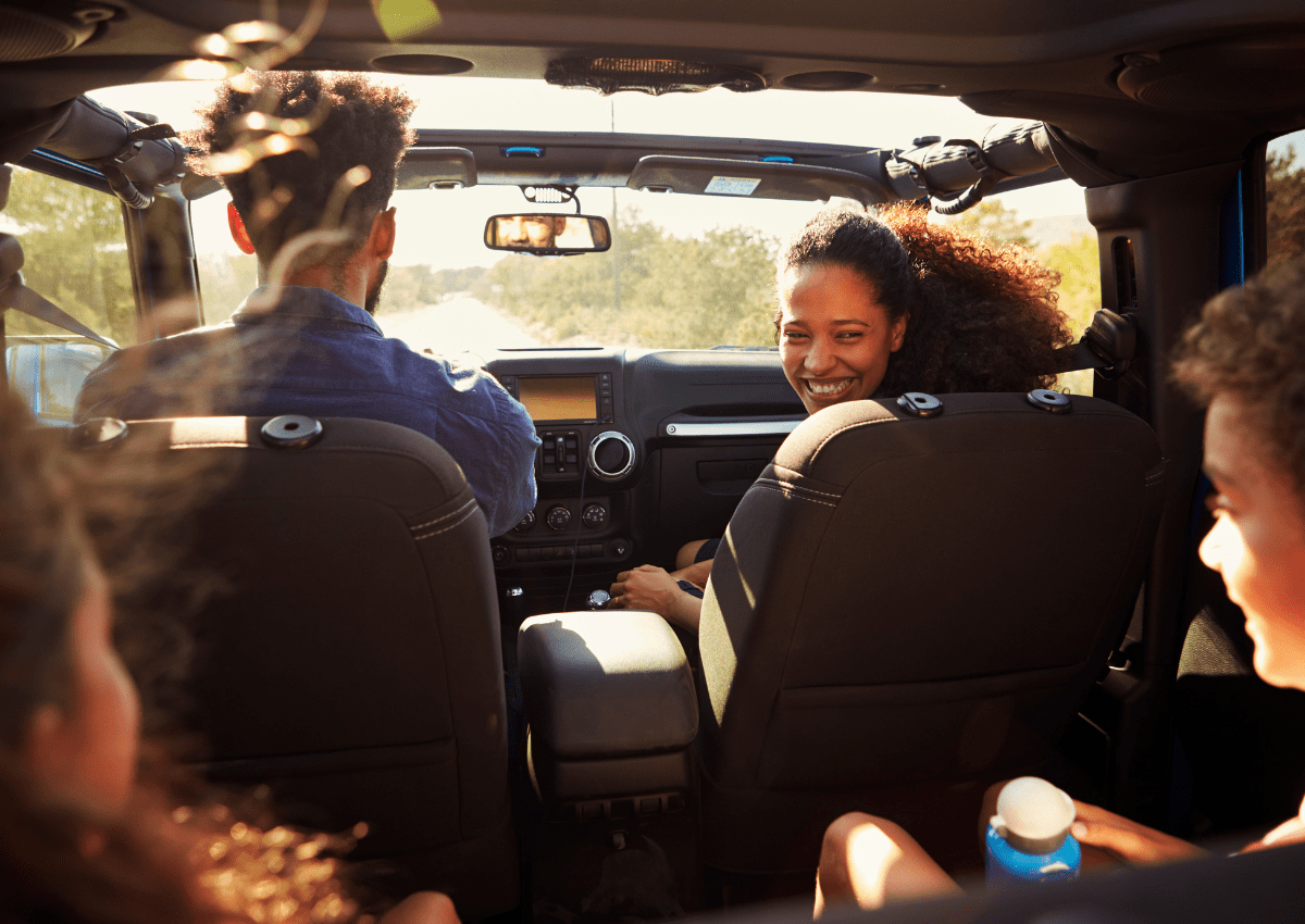 family on a roadtrip