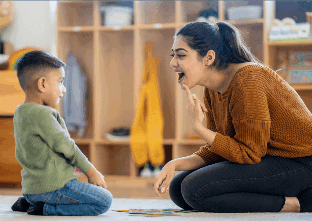 speech therapy at Healing Haven